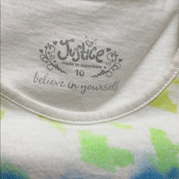 Justice Tie Dye Shirt - Picture 2 of 2